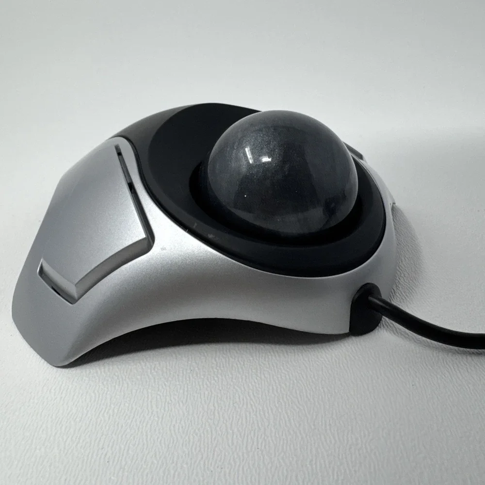 Kensington K64327 Orbit Optical Trackball Mouse USB 2.0 - Black/Silver